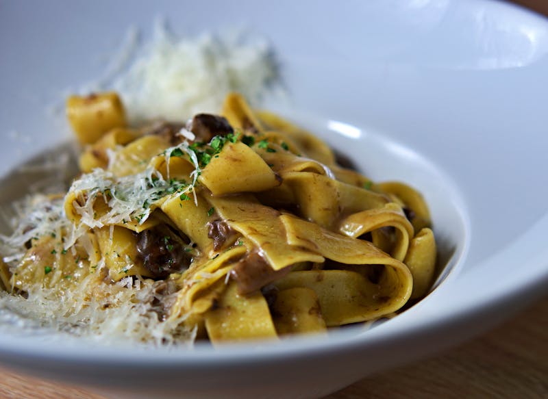 Pappardelle al Ragu slow braised beef pasta